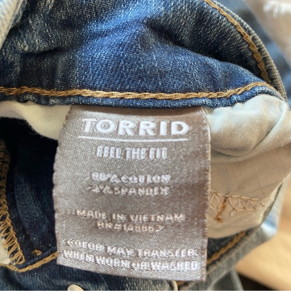 Torrid Size 20R mid-rise skinny vintage stretch - Picture 3 of 4